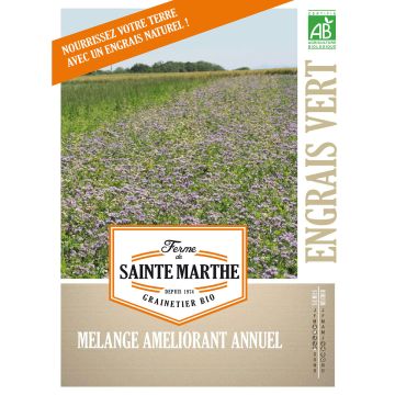 Mélange améliorant annuel pour 50 m2 Bio - Ferme de Sainte Marthe