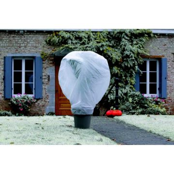 Housse d'hivernage pop up blanche 60g/m² Ø 0,7 m x 1,50 m