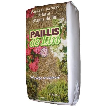 Paillis de lin en sac de 12kg - 150L