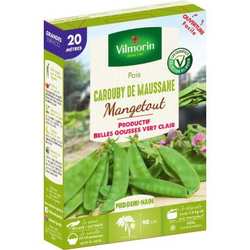 Pois demi-ramant Carouby de Maussane mangetout - Vilmorin