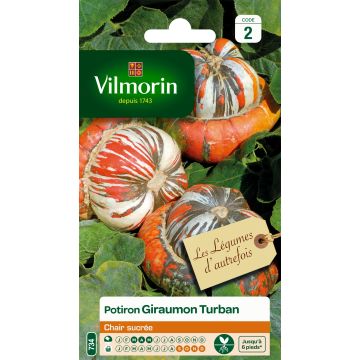 Potiron Giraumon Turban - Vilmorin