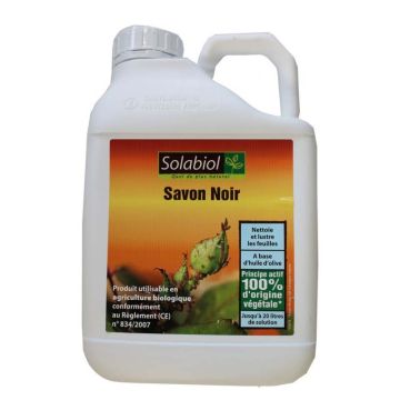 Savon noir concentré Solabiol bidon de 4L