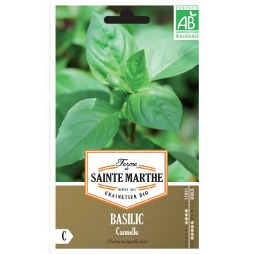 Basilic Cannelle Bio - Ferme de Sainte Marthe