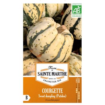 Courge Sweet dumpling (Patidou) Bio - Ferme de Sainte Marthe