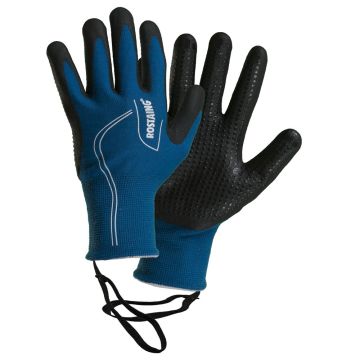 Gants tactiles Rostaing de demi-saison MaxFreeze Bleu Roi pour homme - différentes tailles disponibles