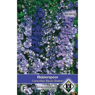 Graines de Delphinium Blauw Boeket - Pied d'alouette annuel