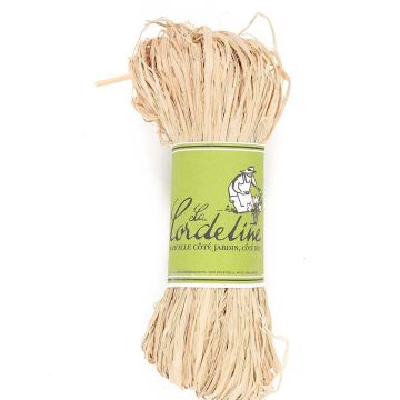 Raphia en floche de 50g La Cordeline - Coloris Naturel