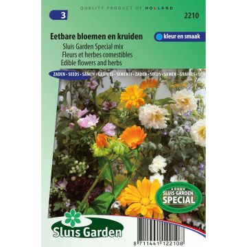 Mélange de Fleurs et Herbes comestibles (2 m2)