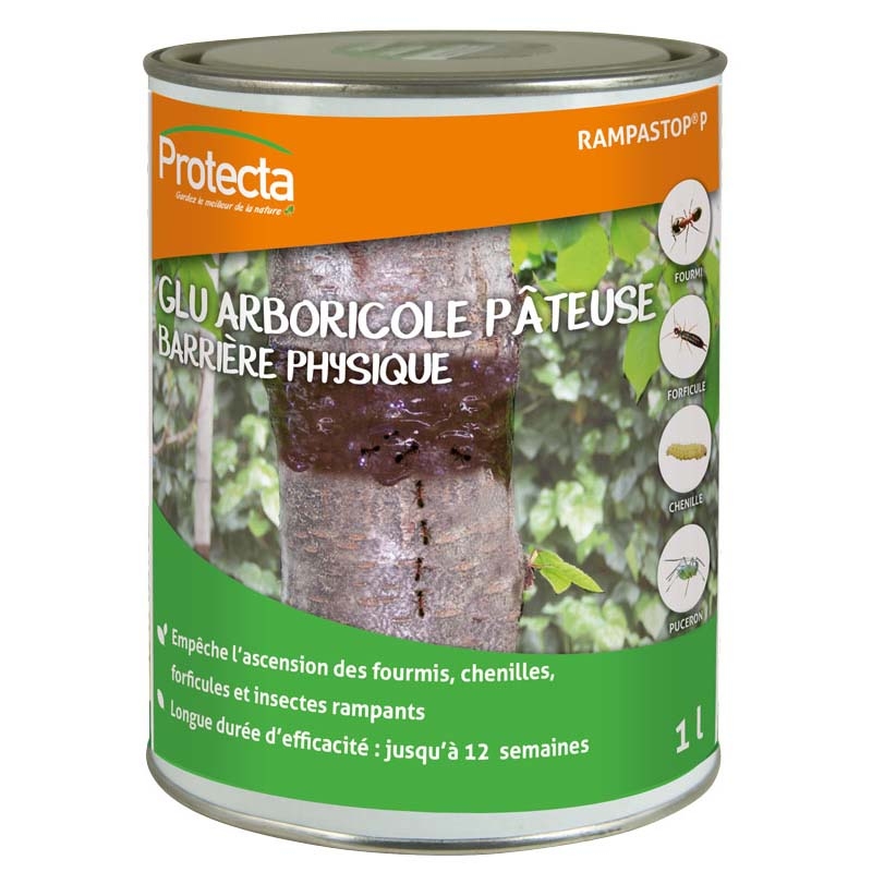 Glu arboricole pâteuse Protecta - Glu pâteuse marron pot de 1litre