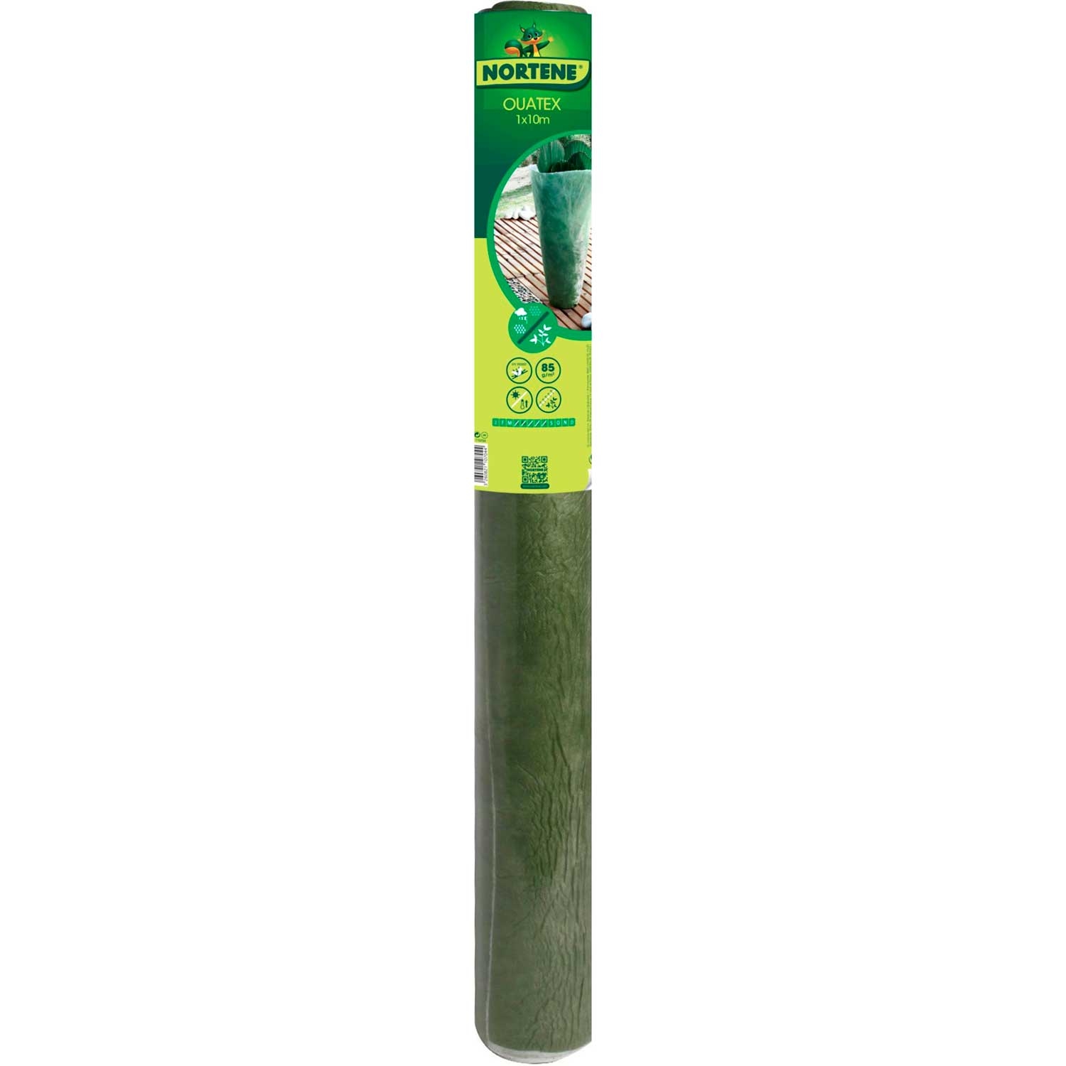 Protection hivernale double voile vert olive PP + ouate 85g 1 x 10 m OUATEX