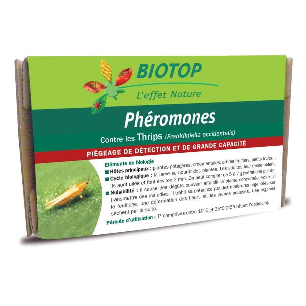 Phéromones Thrips Frankliniella occidentalis Biotop - 2 capsules