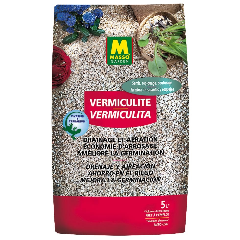 Vermiculite Masso Garden en sac de 5 litres
