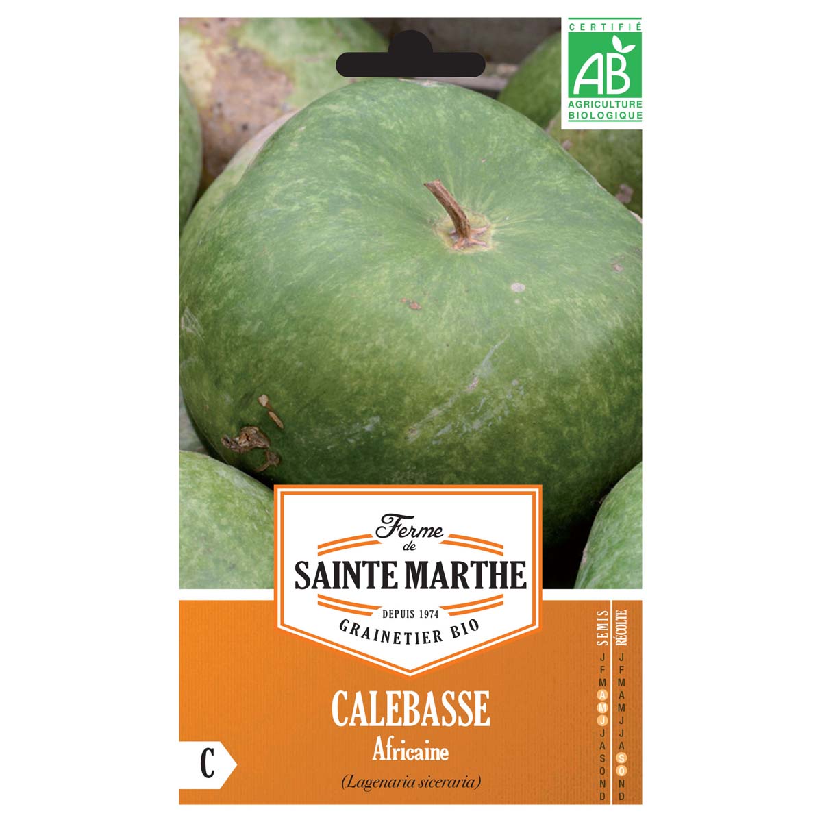 Calebasse Africaine Bio - Ferme de Sainte Marthe