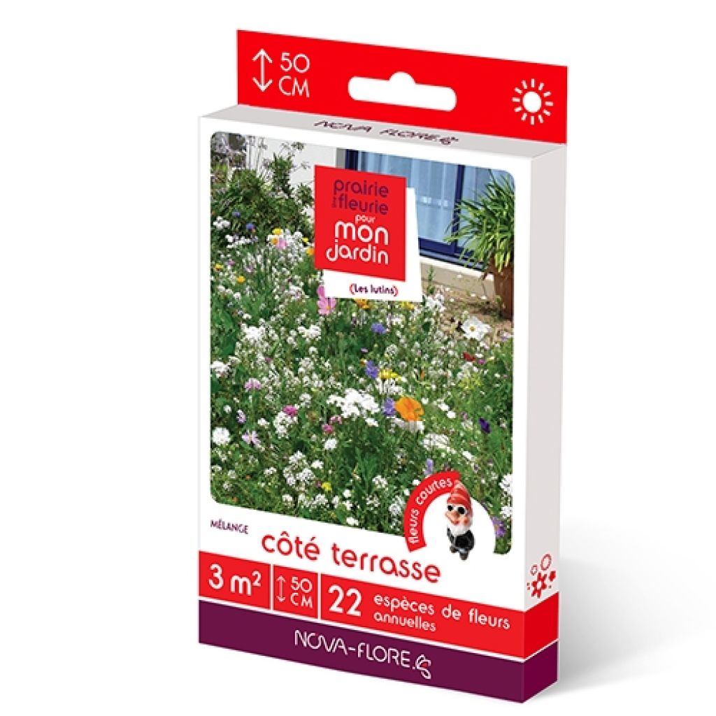 Mélange Les Lutins Côté terrasse - Etui pour 3 m²