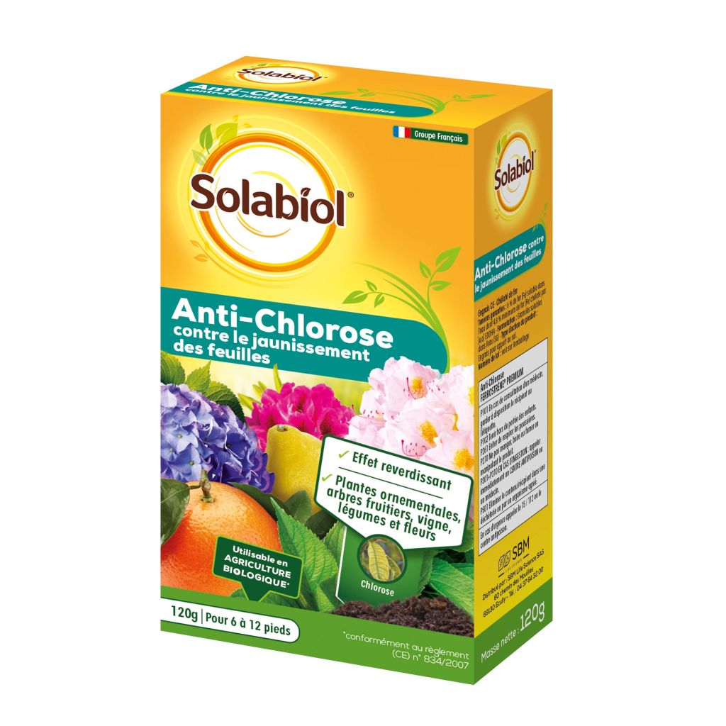 Anti-chlorose Ferrostrène® Solabiol étui de 120g