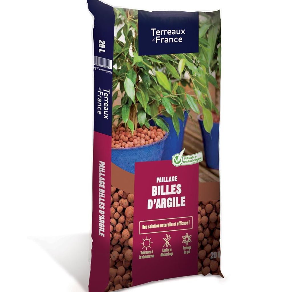 Billes d'argile expansée Naturen. Sac 10 litres