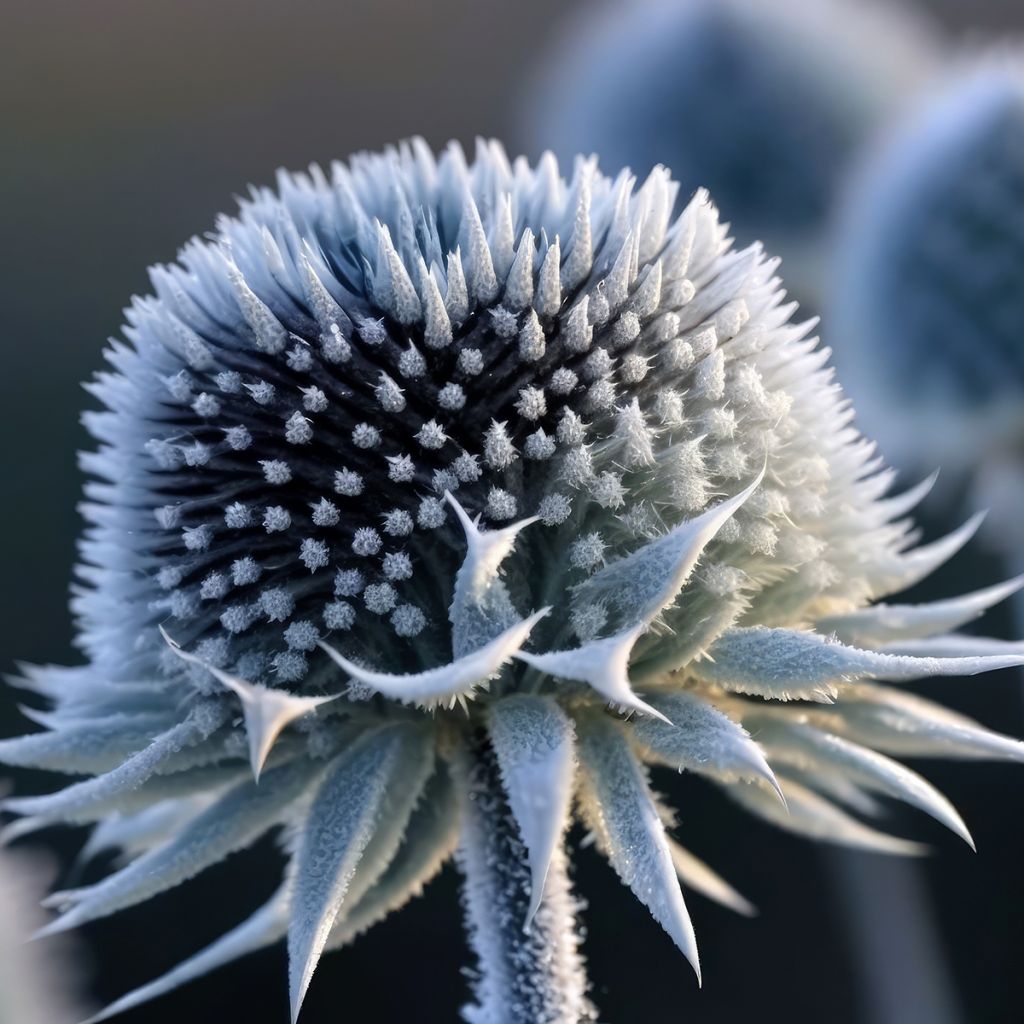 Chardon boule - Echinops bannaticus Star Frost 