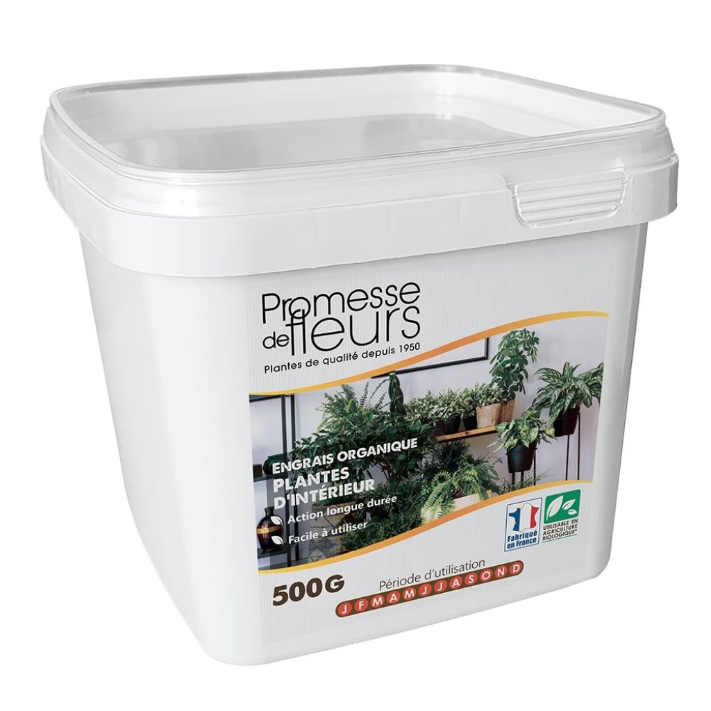 Engrais UAB Promesse de Fleurs pour plantes d'intérieur sac de 500g