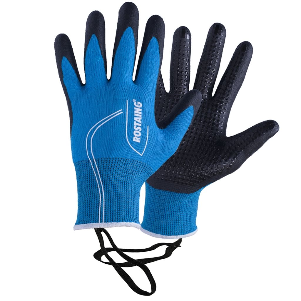 Gants tactiles Rostaing de demi-saison MaxFreeze Bleu Electrique pour femme - différentes tailles disponibles