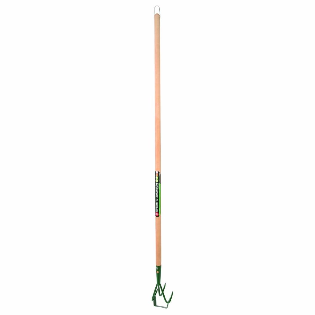 Griffe-grattoir 3 dents manche bois pomme Spear & Jackson