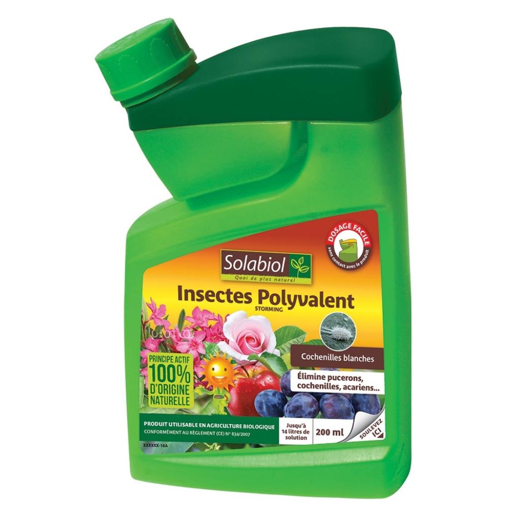 Insectes polyvalent Solabiol en bidon auto-doseur 200 ml 