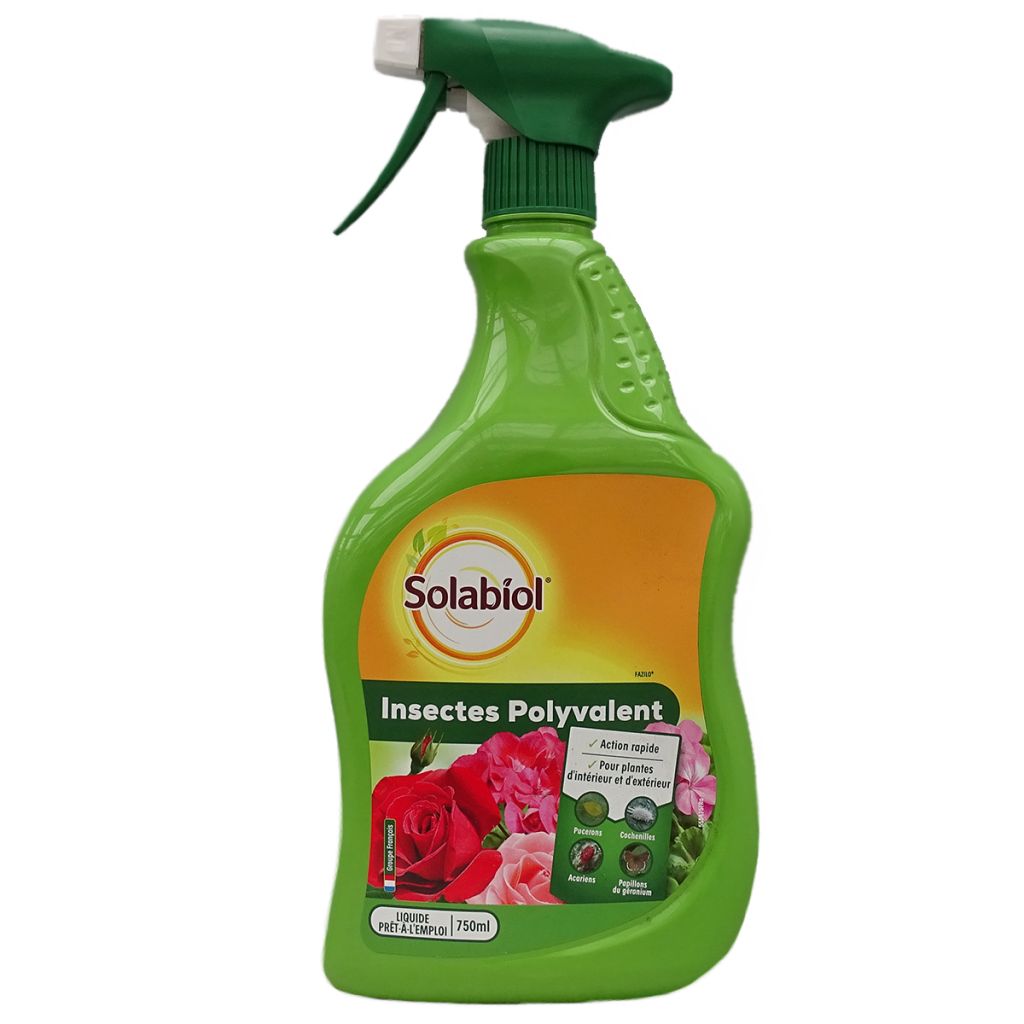 Insectes polyvalent Solabiol pulvérisateur de 750 ml