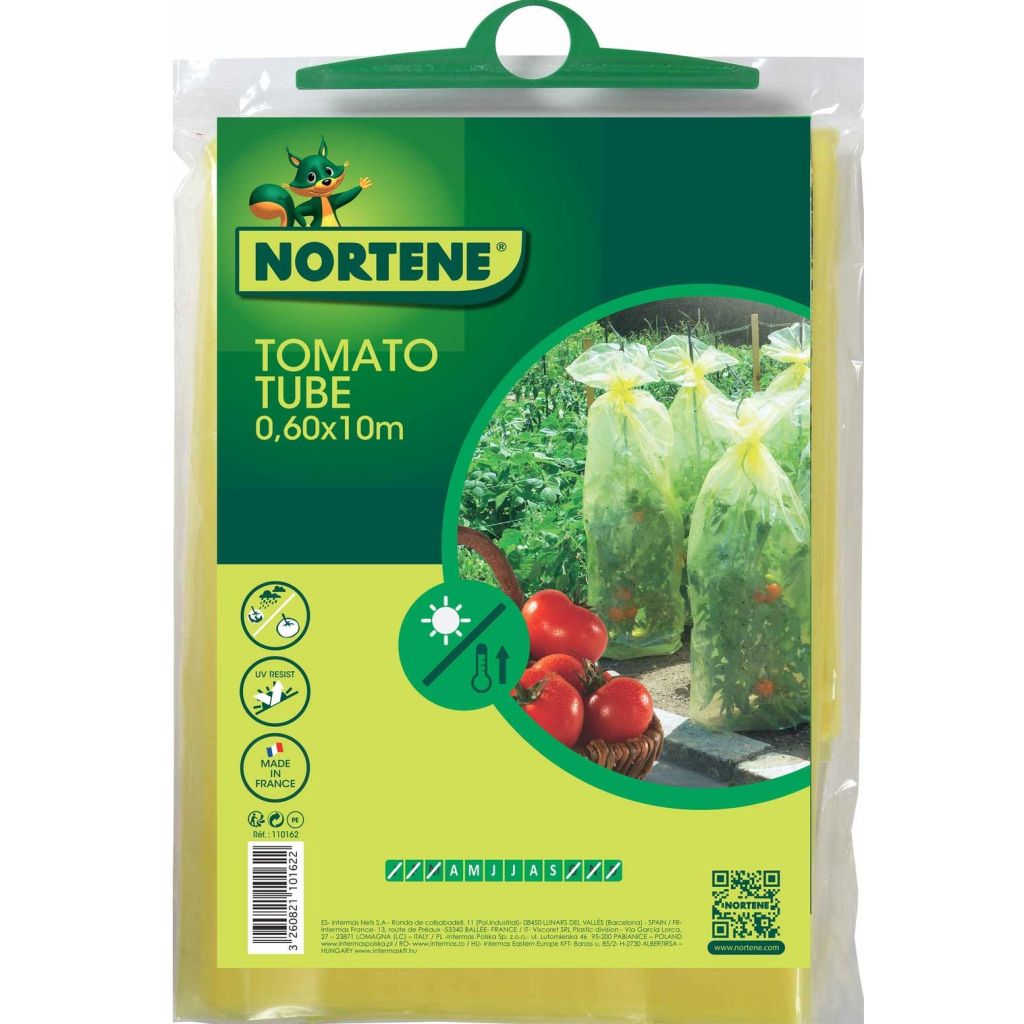 Housse de croissance tomates 50 microns Tomatotube Nortène