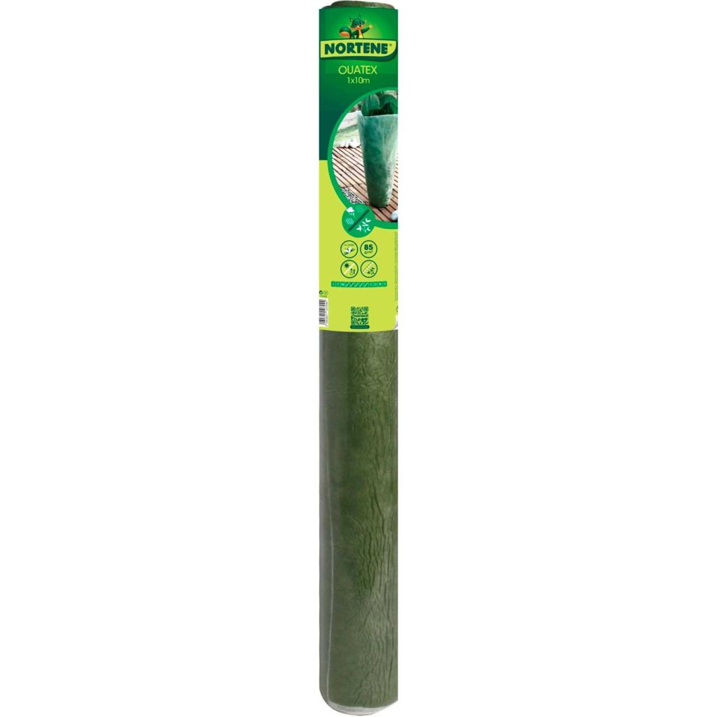 Protection hivernale double voile vert olive PP + ouate 85g 1 x 10 m OUATEX