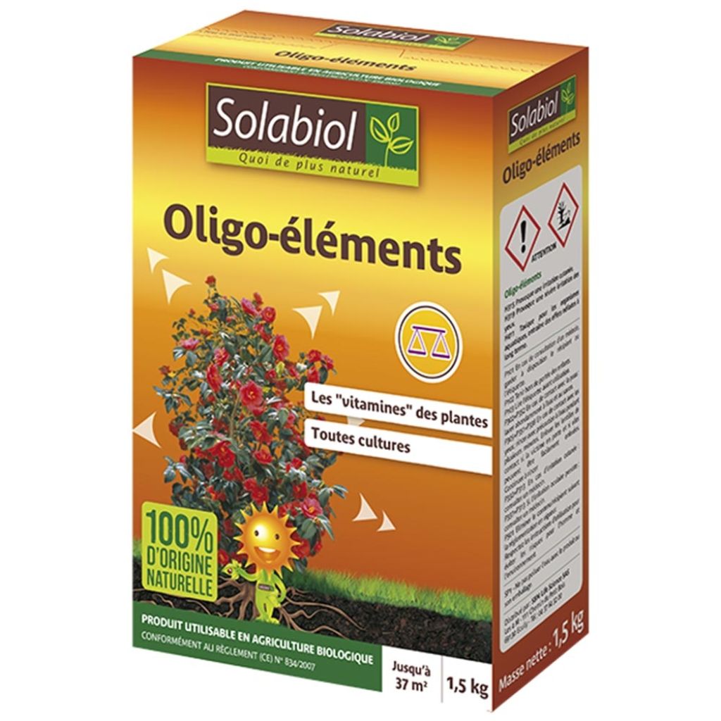 Oligo-éléments Solabiol en sac de 1,5 Kg
