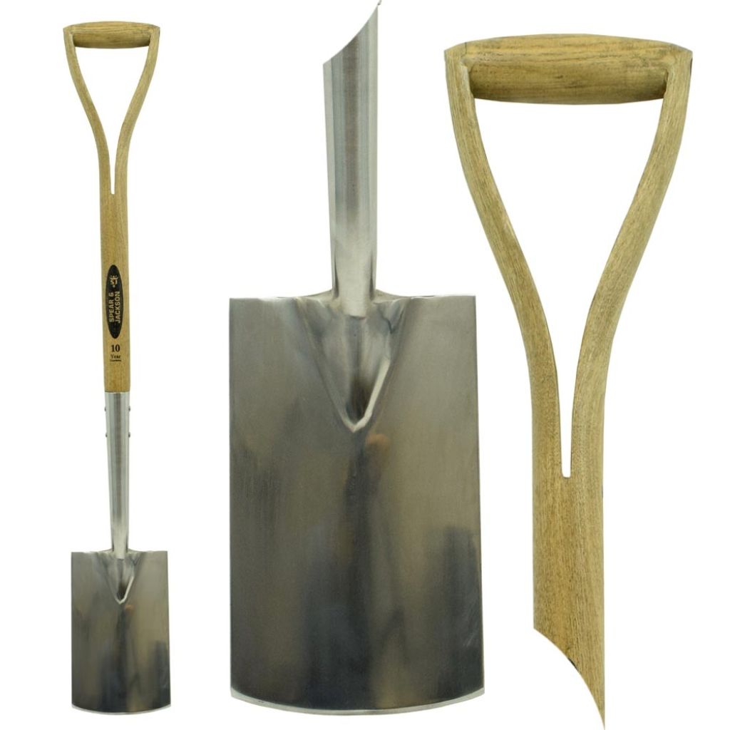 Petite bêche anglaise à poignée traditionnelle Spear & Jackson