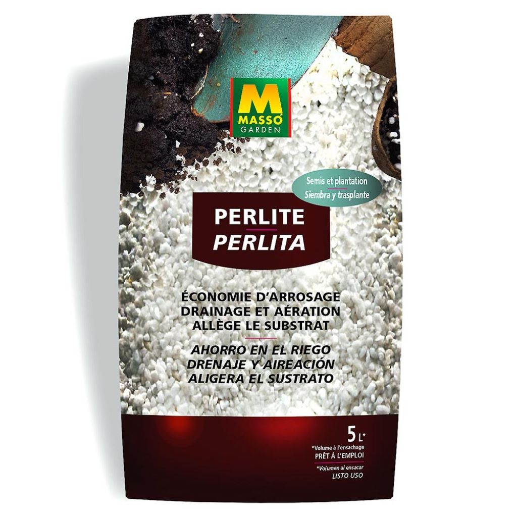 Perlite minérale naturelle pour semis bouturages rempotages