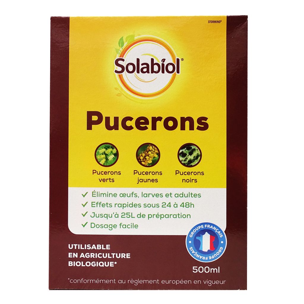 Pucerons Solabiol à base d'huile de paraffine