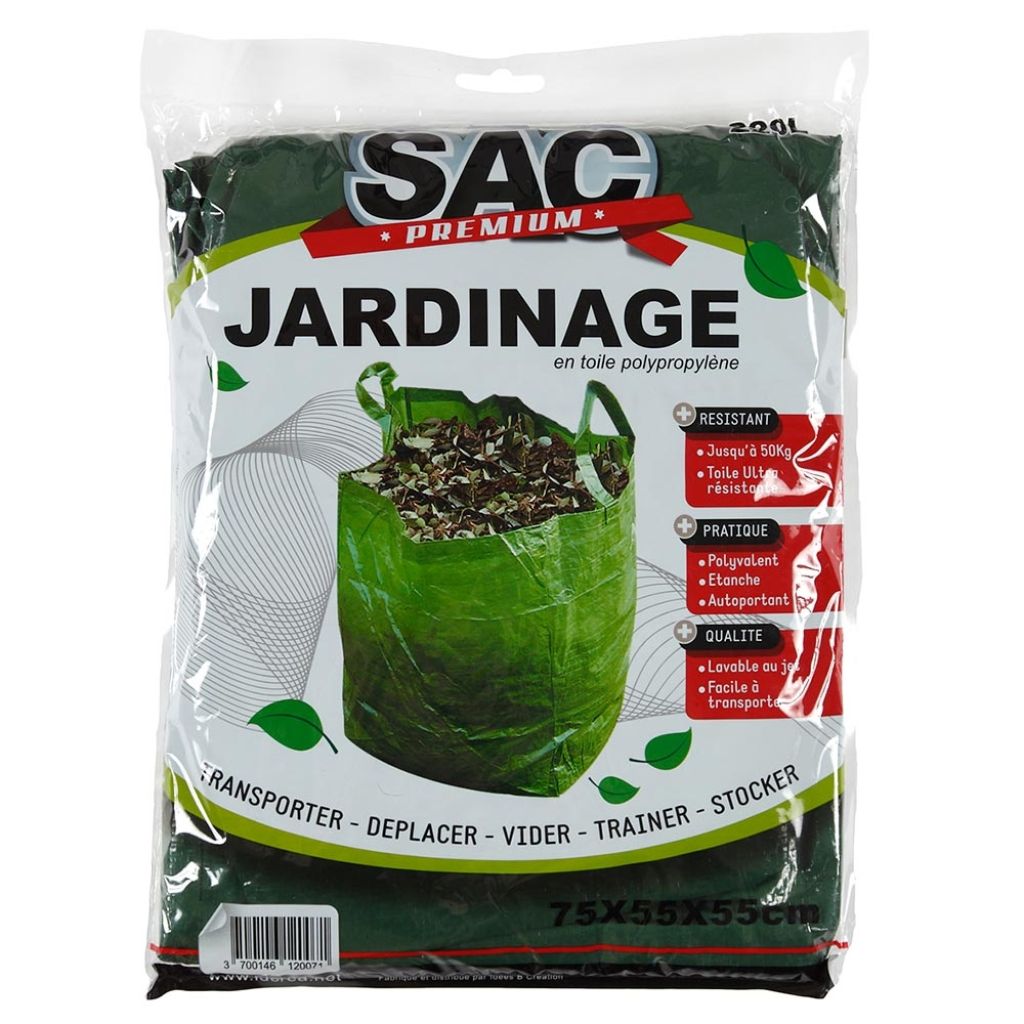 Sac de jardin premium 220 litres