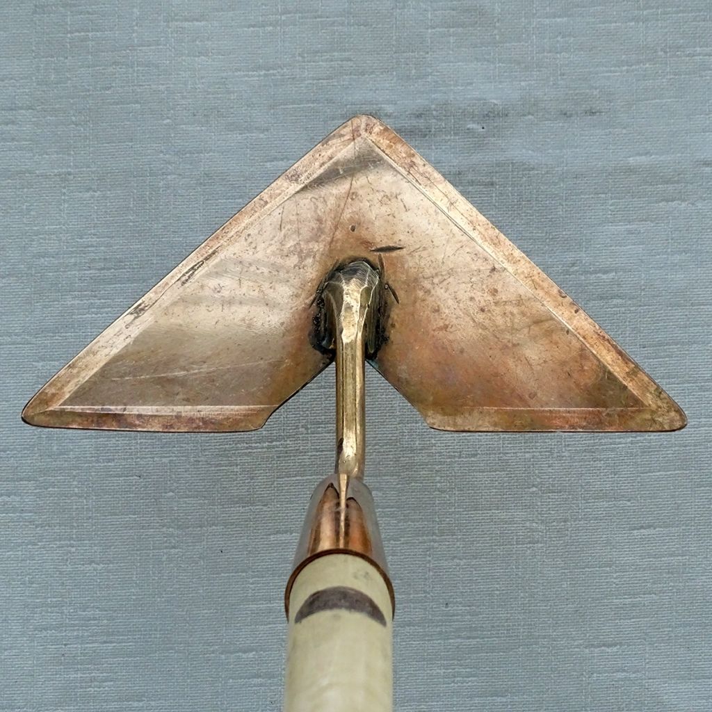 Sarcloir coeur en cuivre modèle Cor - Gamme Schauberger
