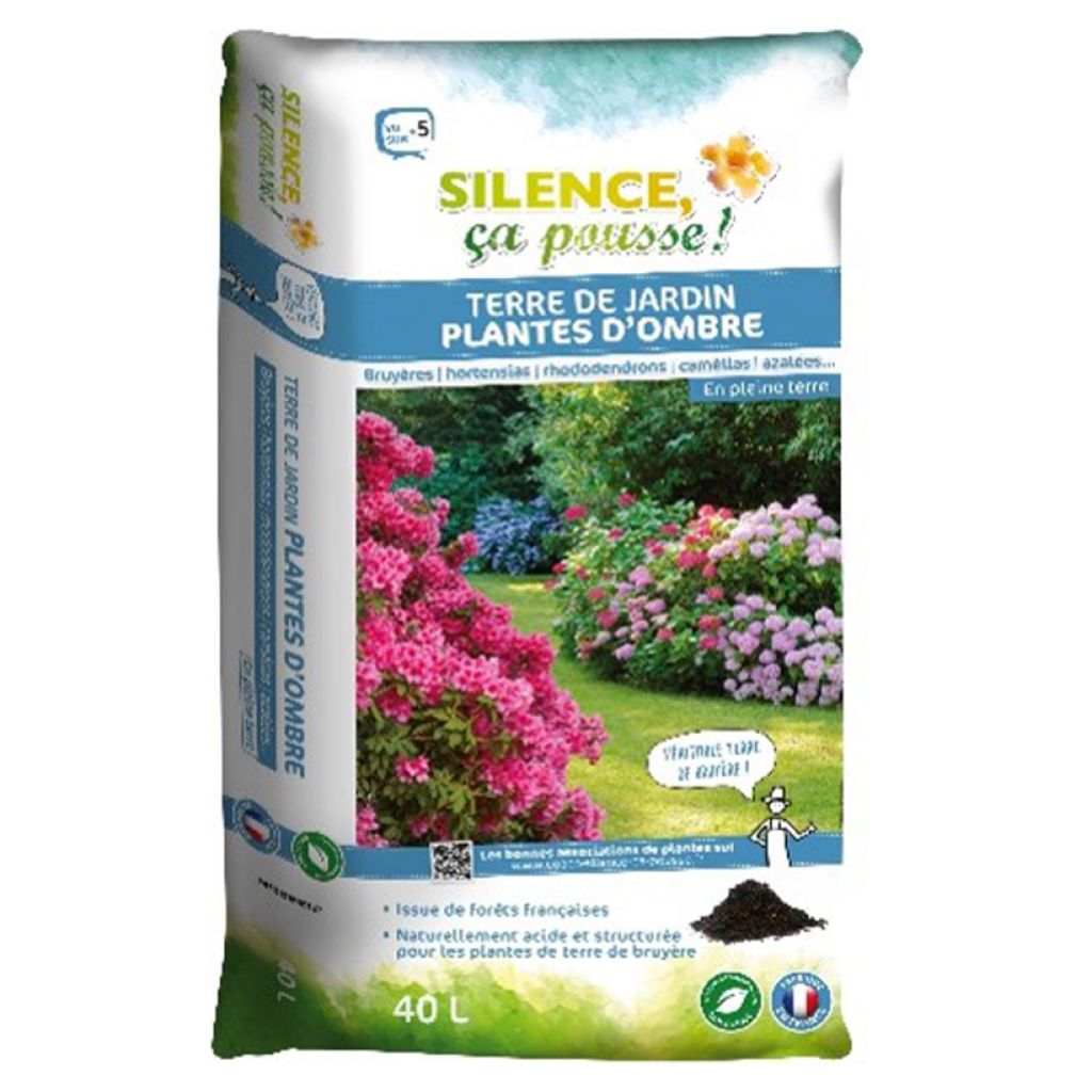 Terreau plantes d'ombre Silence ça pousse