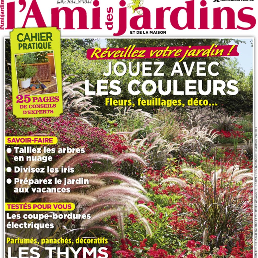 Abonnement découverte 3 mois l'Ami des Jardins