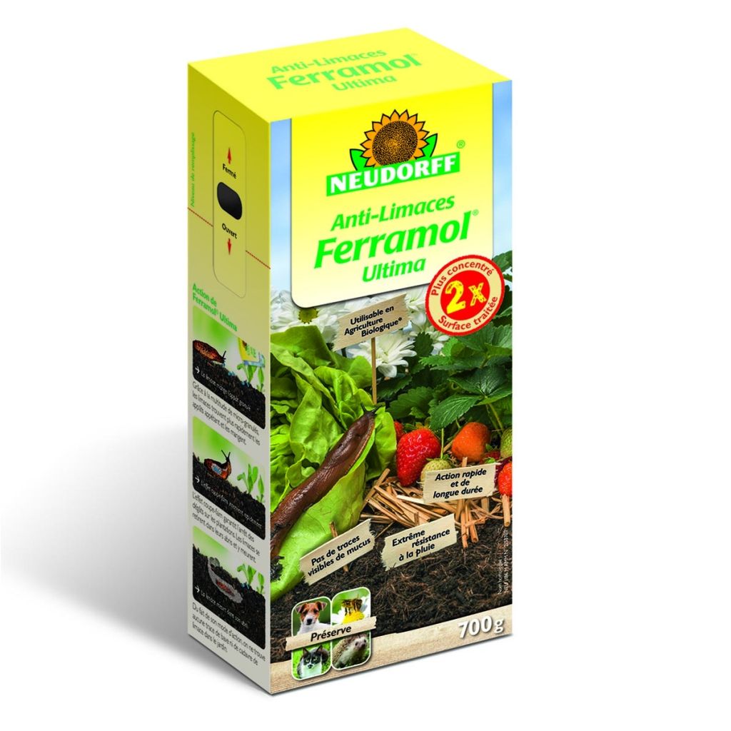 Anti-limaces Ferramol Ultima Neudorff 700 gr