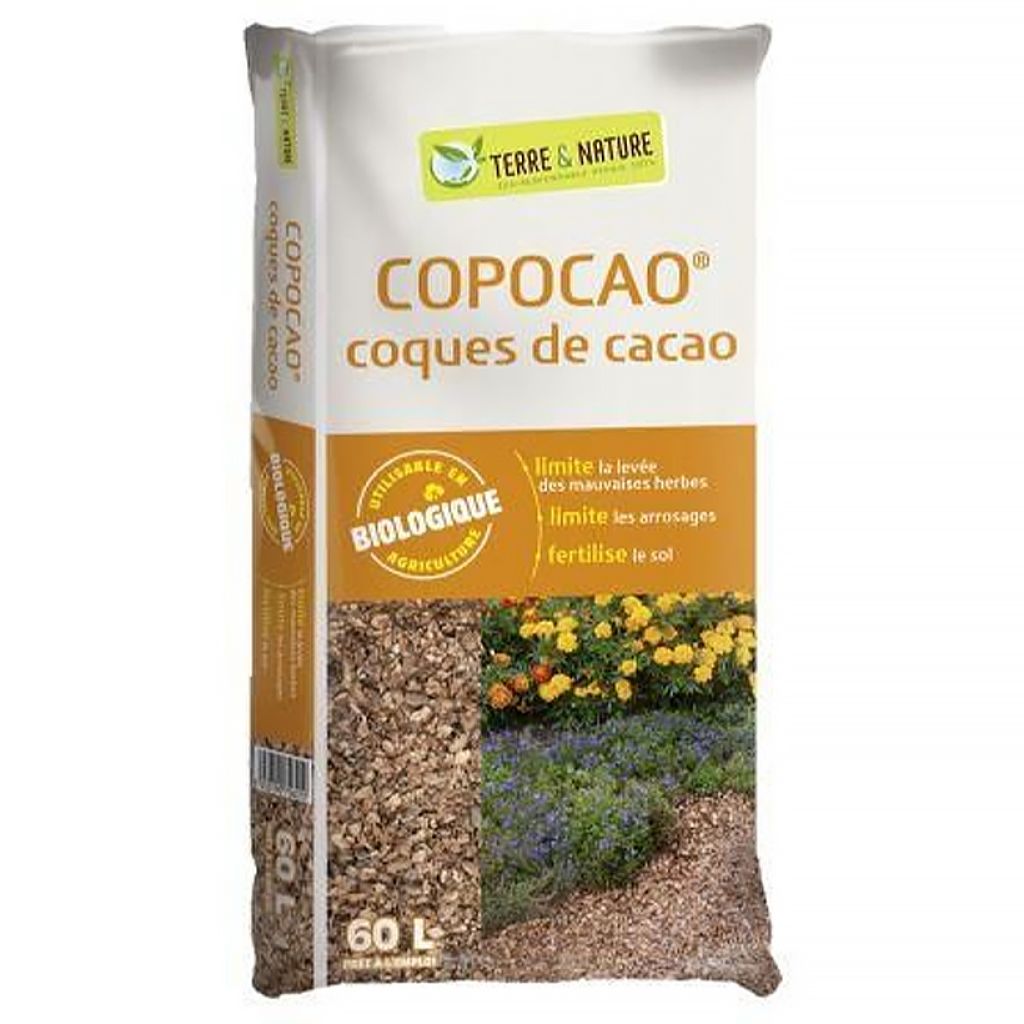 COPOCAO Coques de Cacao Terre & Nature (Paillage)