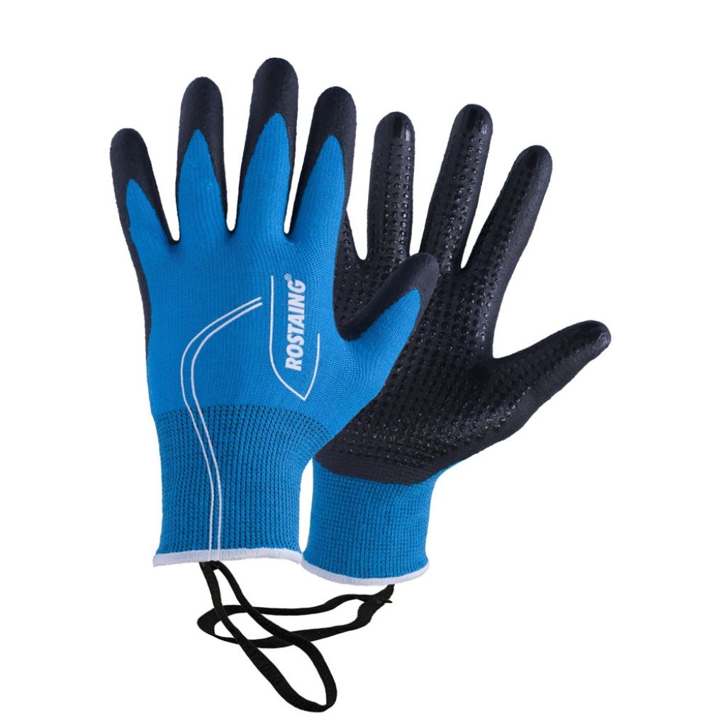 Gants tactiles Rostaing de demi-saison MaxFreeze Bleu Electrique pour femme 