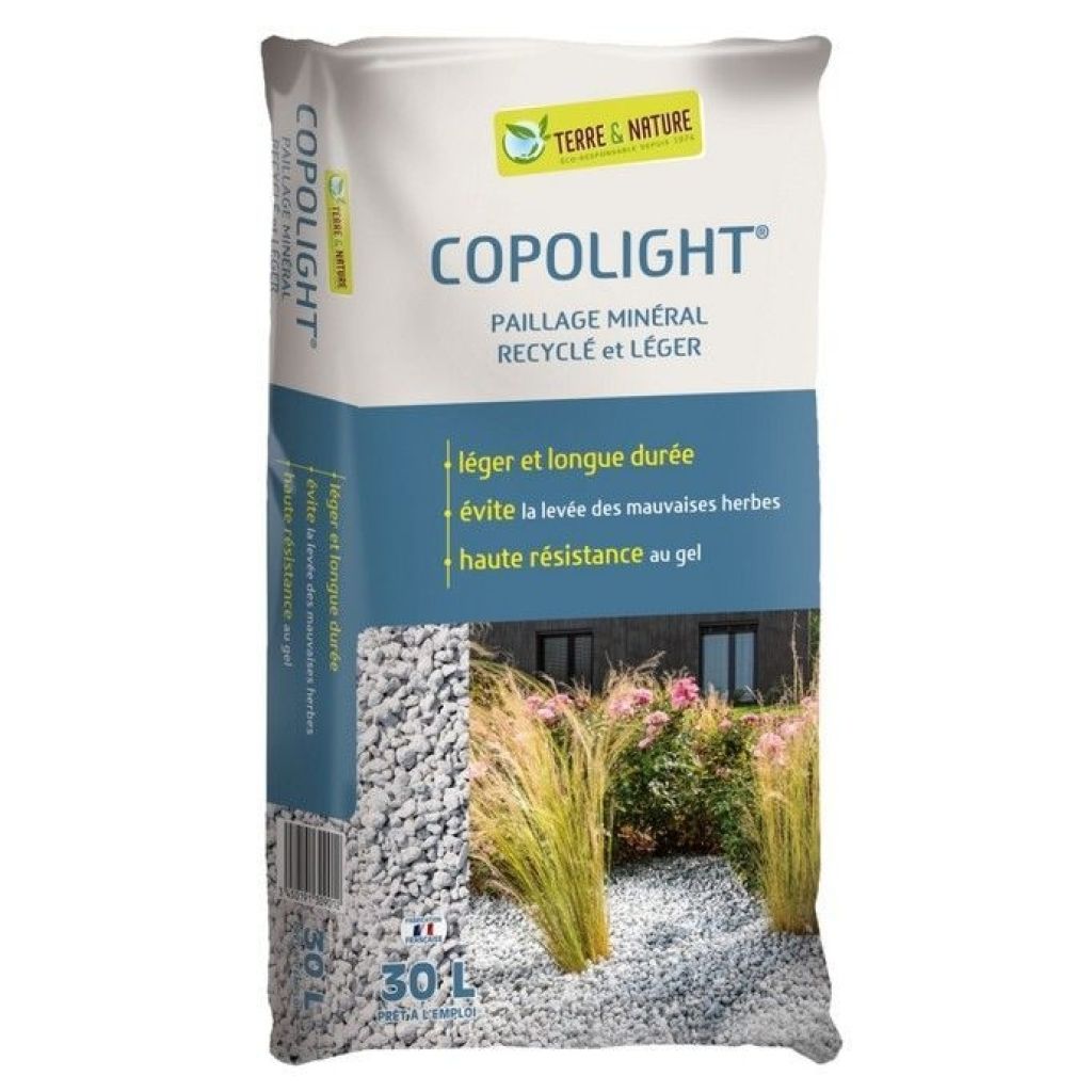 Paillage minéral léger COPOLIGHT en sac de 30L