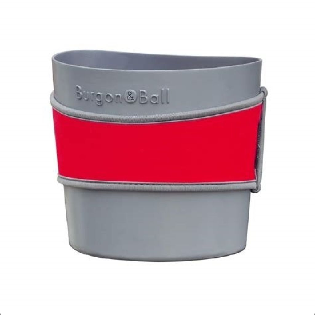 Grand conteneur de ceinture Burgon & Ball Rouge coquelicot