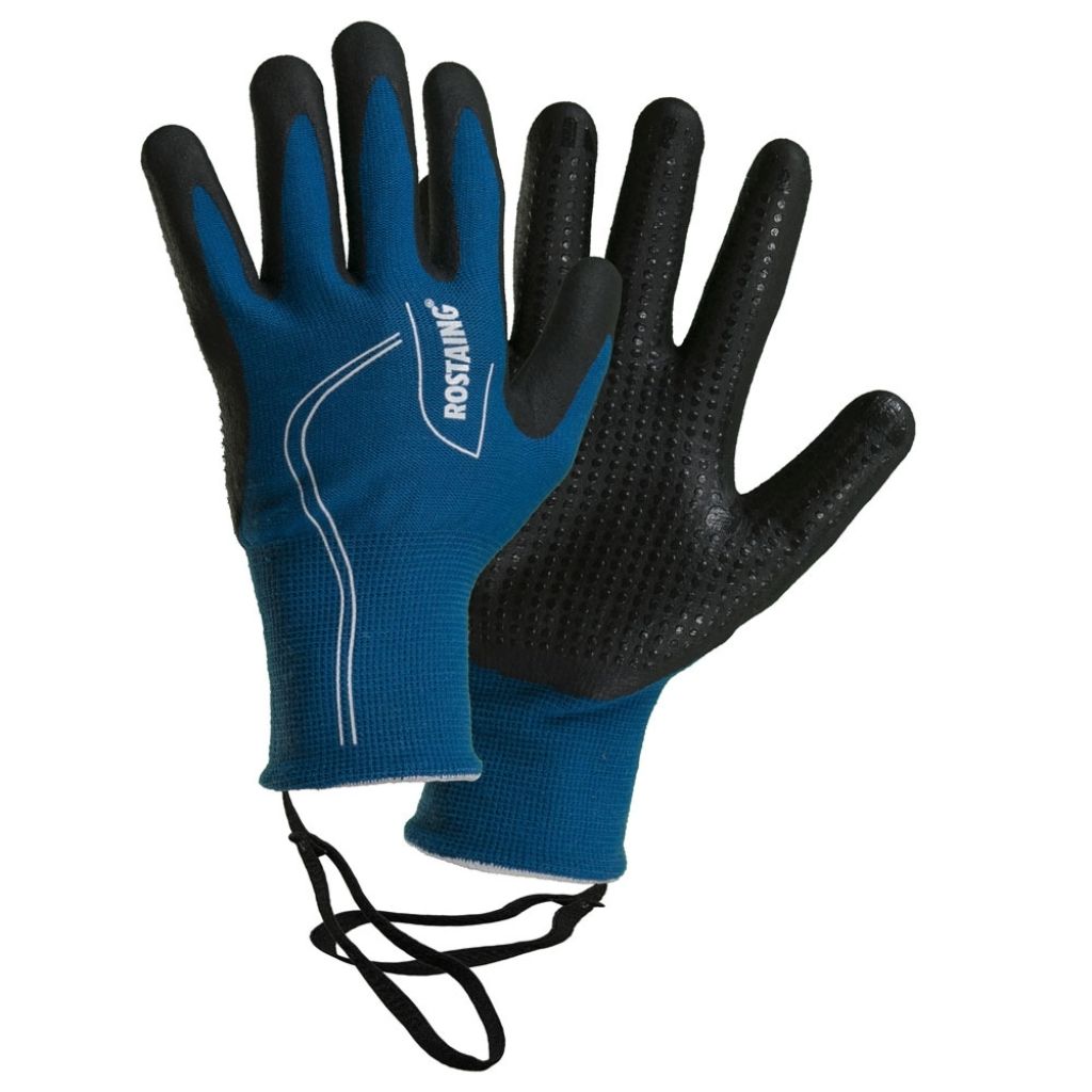 Gants tactiles Rostaing de demi-saison MaxFreeze Bleu Roi pour homme 