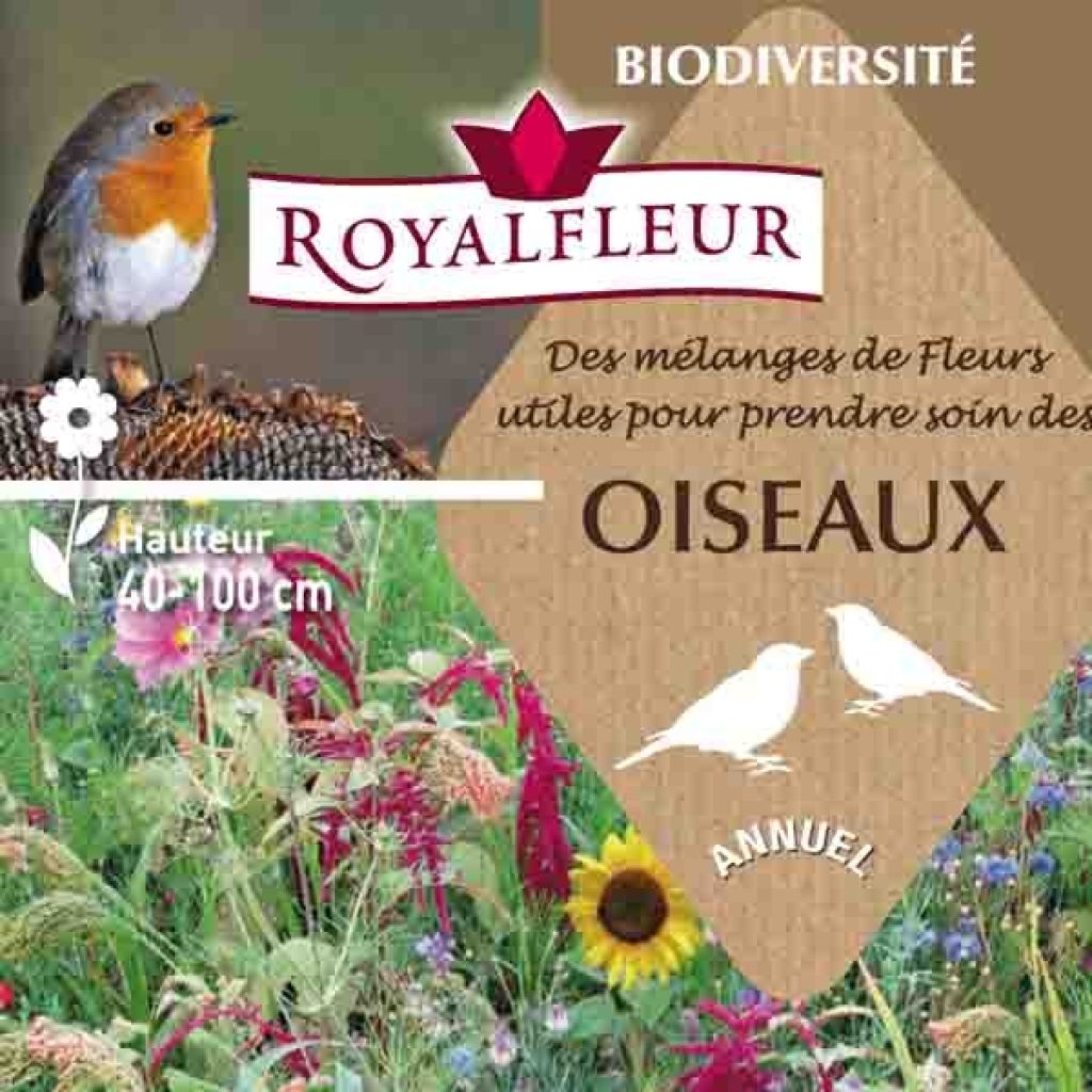 Mélange pour prendre soin des oiseaux - Boite 8 m2