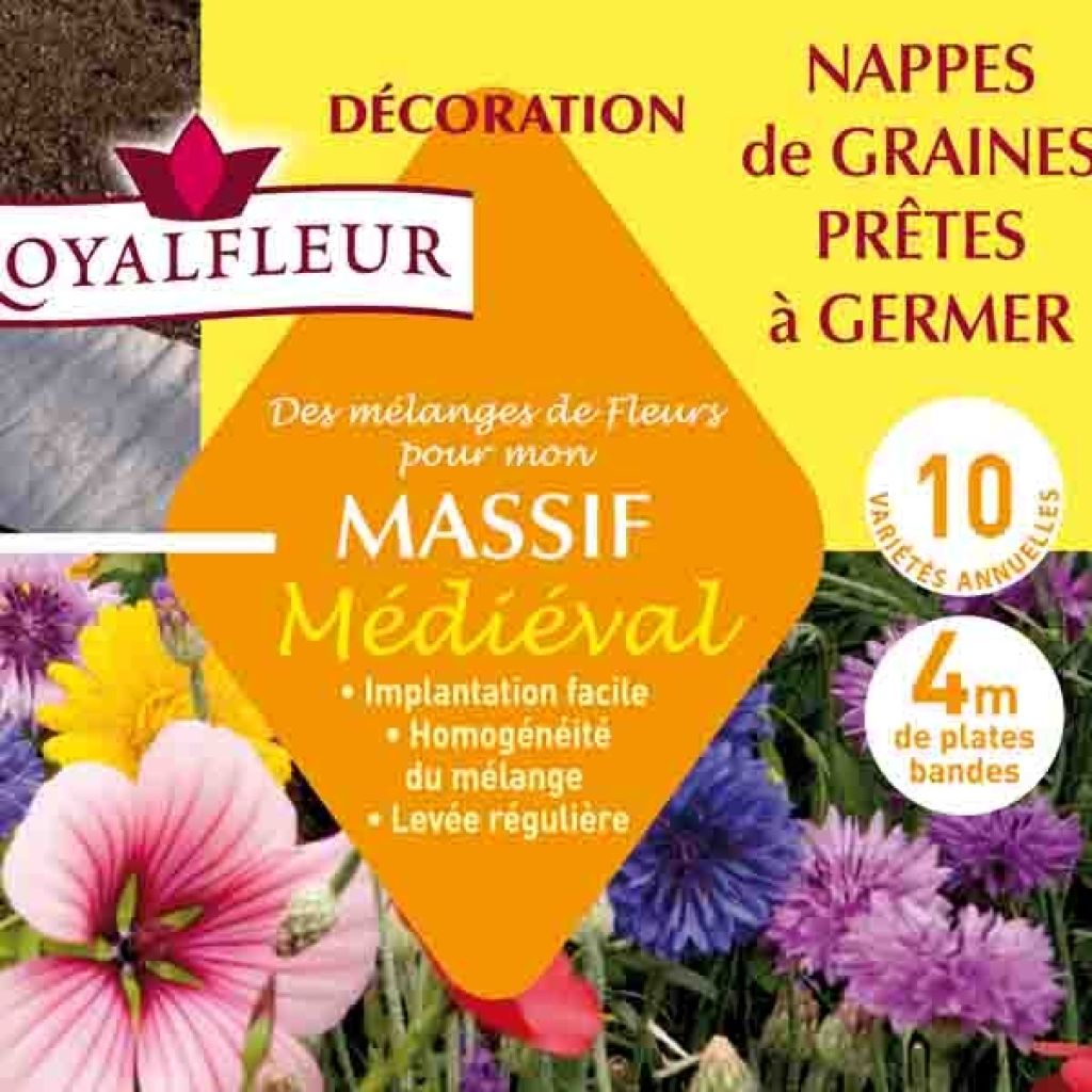 Mélange pour massif médiéval - Nappe