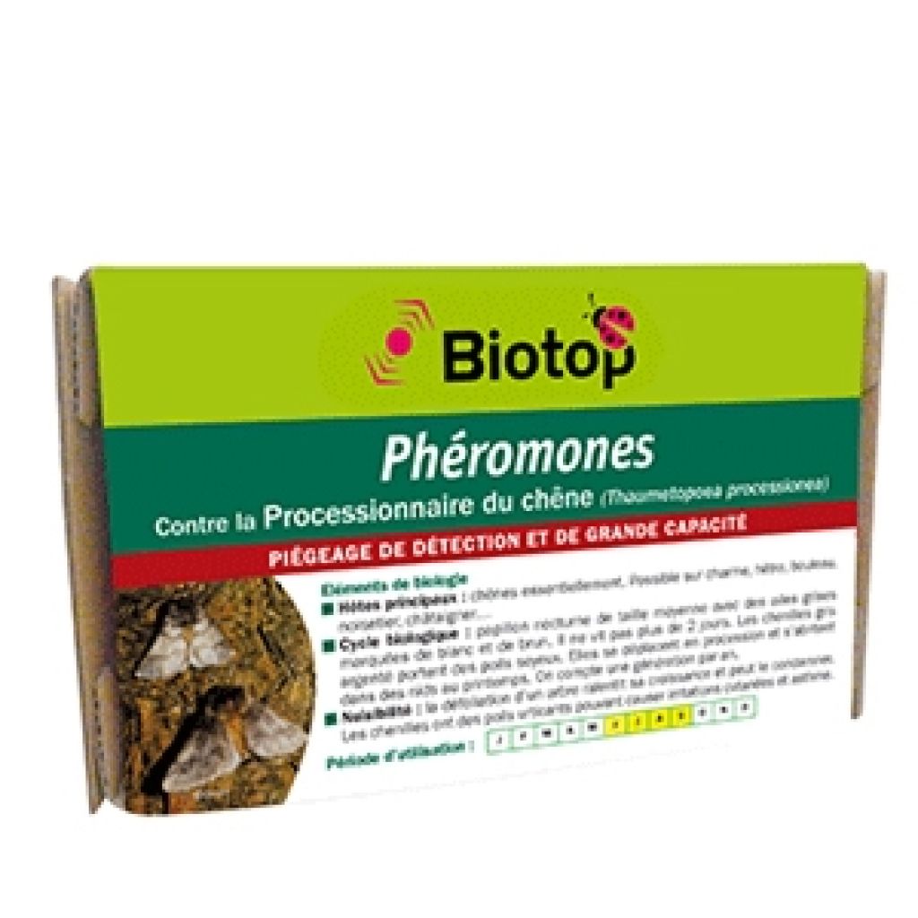 Phéromone contre la Processionnaire du chêne Biotop - Thaumetopoea processionea (santé)