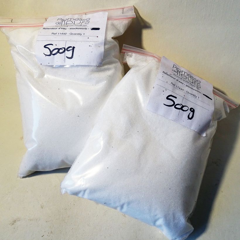 Exemple de spécimen de Rétenteur d'eau - stockosorb - 1  kilo tel que livré