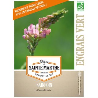 Sainfoin Bio - Engrais vert - Ferme de Sainte Marthe