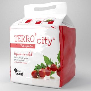 Terreau Terro' City pour légumes du soleil en sac de 10L