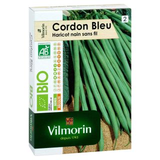 Haricot nain à filet Cordon bleu Bio - Vilmorin