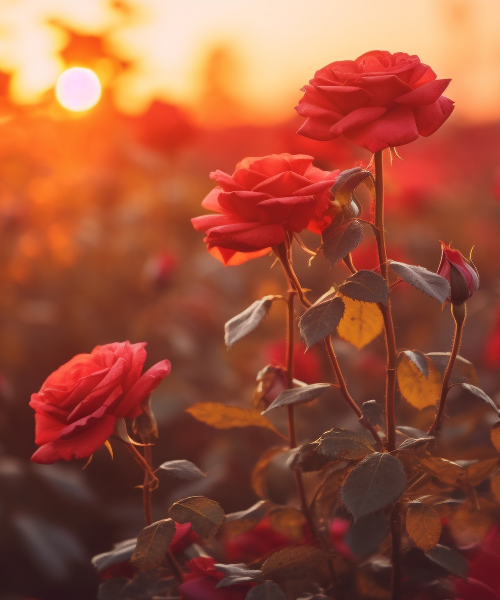 75 variétés de rosiers à -30% 